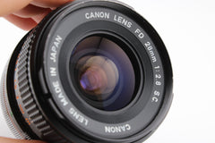 Canon FD 28mm f2.8 S.C. (#4396)