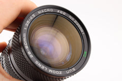 Canon FD - Sun 28-80mm f3.5-4.5 Macro (#4406)