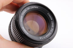 Canon FDn 50mm f1.4 (#4413)