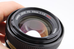 Canon FD 55mm f1.2 S.S.C. (#4432)