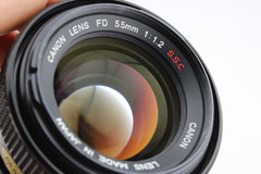 Canon FD 55mm f1.2 S.S.C. (#4432)