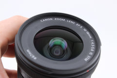 Canon EFS 10-18mm f4.5-5.6 IS STM (#4449)