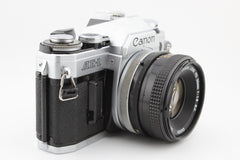 Canon AE-1 + 50mm f1.8 (#4454)