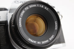 Canon AE-1 Program + 50mm f1.8 (#4457)