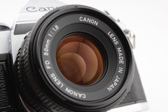 Canon AE-1 Program + 50mm f1.8 (#4459)