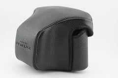 Pentax K-Series Black Leather Case (#4471)