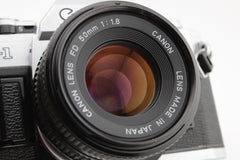 Canon AE-1 + 50mm f1.8 (#4472)