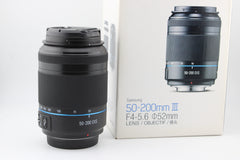 Samsung 50-200mm III f4-5.6 OIS (#4491)