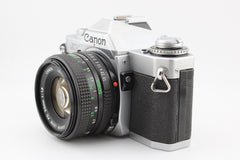 Canon AV-1 + 50mm f1.8 (#4535)