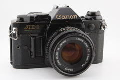 Canon AE-1 Program + 50mm f1.8 (#4543)
