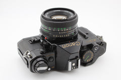 Canon AE-1 Program + 50mm f1.8 (#4543)