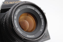 Canon AE-1 Program + 50mm f1.8 (#4543)