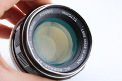 Minolta MC Rokkor 58mm f1.4 (#4554)