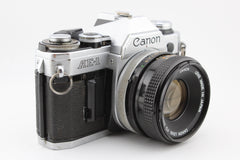 Canon AE-1 + 50mm f1.8 (#4556)