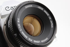 Canon AE-1 + 50mm f1.8 (#4556)