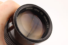 Canon FDn 135mm f2.8 (#4580)