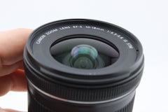 Canon EF-S 10-18mm f4.5-5.6 IS STM (#4585)