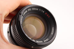 Canon FD 50mm 1.4 S.S.C (#4587)