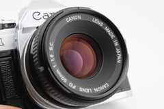 Canon AT-1 + 50mm f1.8 (#4613)