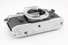 Canon AE-1 Chrome Body (#4614)