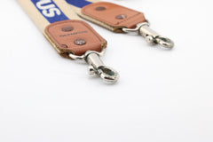 Olympus White and Blue Strap (#4643)