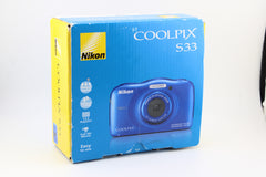 Nikon Coolpix S33 Blue (#4647)
