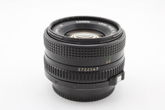 Canon FDn 50mm f1.8 (#4689)