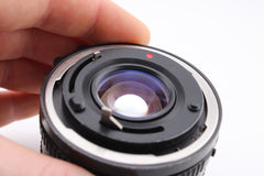 Canon FDn 50mm f1.8 (#4689)