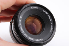 Canon FD 50mm f1.8 S.C. (#4691)