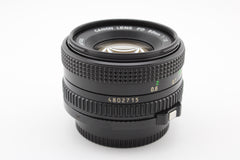 Canon FDn 50mm f1.8 (#4693)