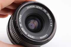 Canon FDn 28mm f2.8 (#4705)