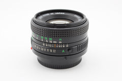 Canon FDn 50mm f1.8 (#4751)