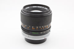 Canon FD 100mm f2.8 S.S.C. (#4755)