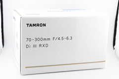 Tamron 70-300mm f4.5-6.3 Di III RXD Sony E (#4792)