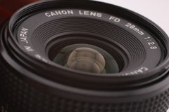 Canon FDn 28mm f2.8 (#4808)
