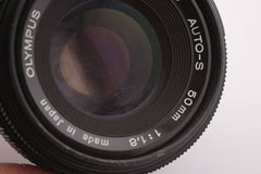 Olympus OM 50mm f1.8 (#4809)