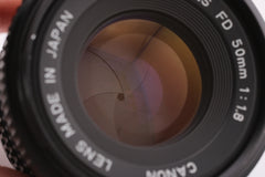 Canon FDn 50mm f1.8 (#4810)