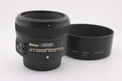 Nikon AF-S Nikkor 50mm f1.8G (#4817)