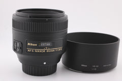 Nikon AF-S Nikkor 85mm f1.8 G (4820)