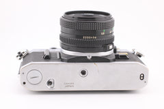 Canon AE-1 + 50mm f1.8 (#4981)