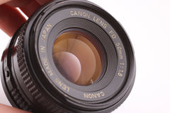 Canon FDn 50mm f1.8 (#5004)