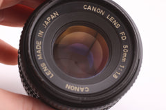 Canon FDn 50mm f1.8 (#5004)