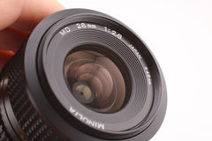 Minolta MD 28mm f2.8 (#5065)