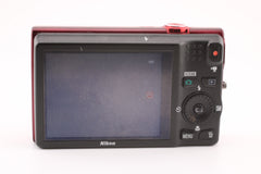 Nikon Coolpix S6200 Red (#5081)