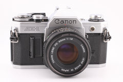 Canon AE-1 + 50mm f1.8 (#5114)