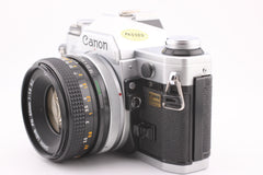 Canon AE-1 + 50mm f1.8 (#5122)