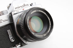 Minolta SRT 101b + 50mm f1.7 (#3650)