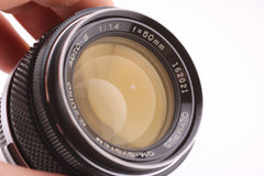 Olympus OM 50mm f1.4 (#5199)