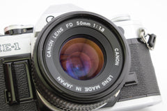 Canon AE-1 + 50mm f1.8 (#3692)
