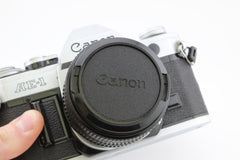 Canon AE-1 + 50mm f1.8 (#3692)